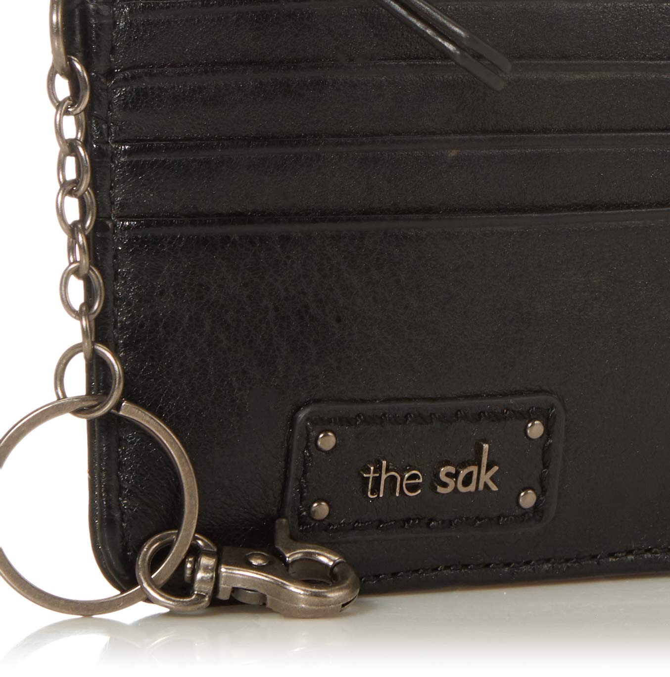 The Sak Iris Genuine Leather Wallet for Women - Slim RFID Blocking Card Holder with Keychain - Perfect for Travel, Work & Everyday Use