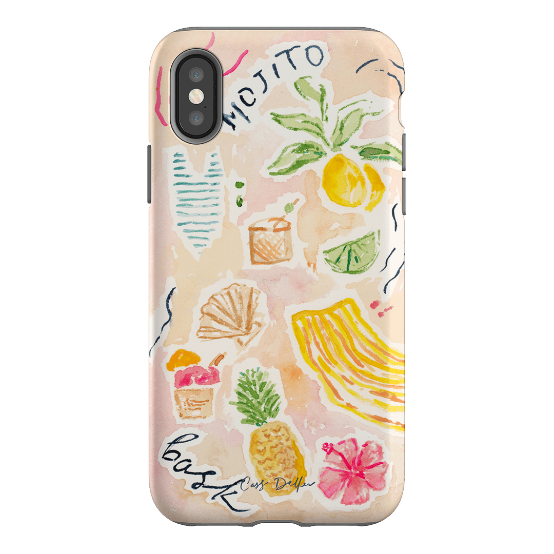 Stylish Summer Pattern Phone Case - Trendy Floral Design for iPhone & Samsung - Perfect for Beach, Vacation & Outdoor Activities