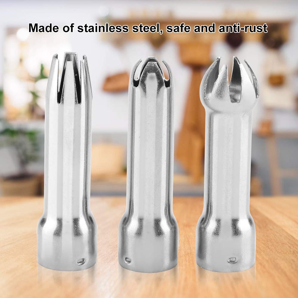 Professional Stainless Steel Cream Whipper & Butter Dispenser - Foam Maker with Decorating Nozzles for Desserts, Cakes, Coffee & Baking | Perfect for Home & Commercial Use