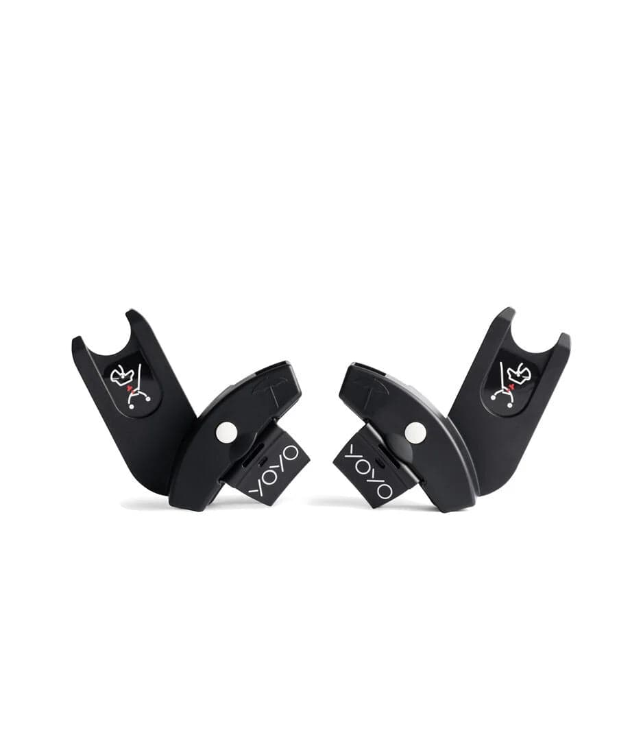 Stokke YOYO² Baby Stroller Travel System - Black with Newborn Insert & Car Seat Adapter | Lightweight Compact Foldable Stroller for Air Travel, City Walks & Everyday Use