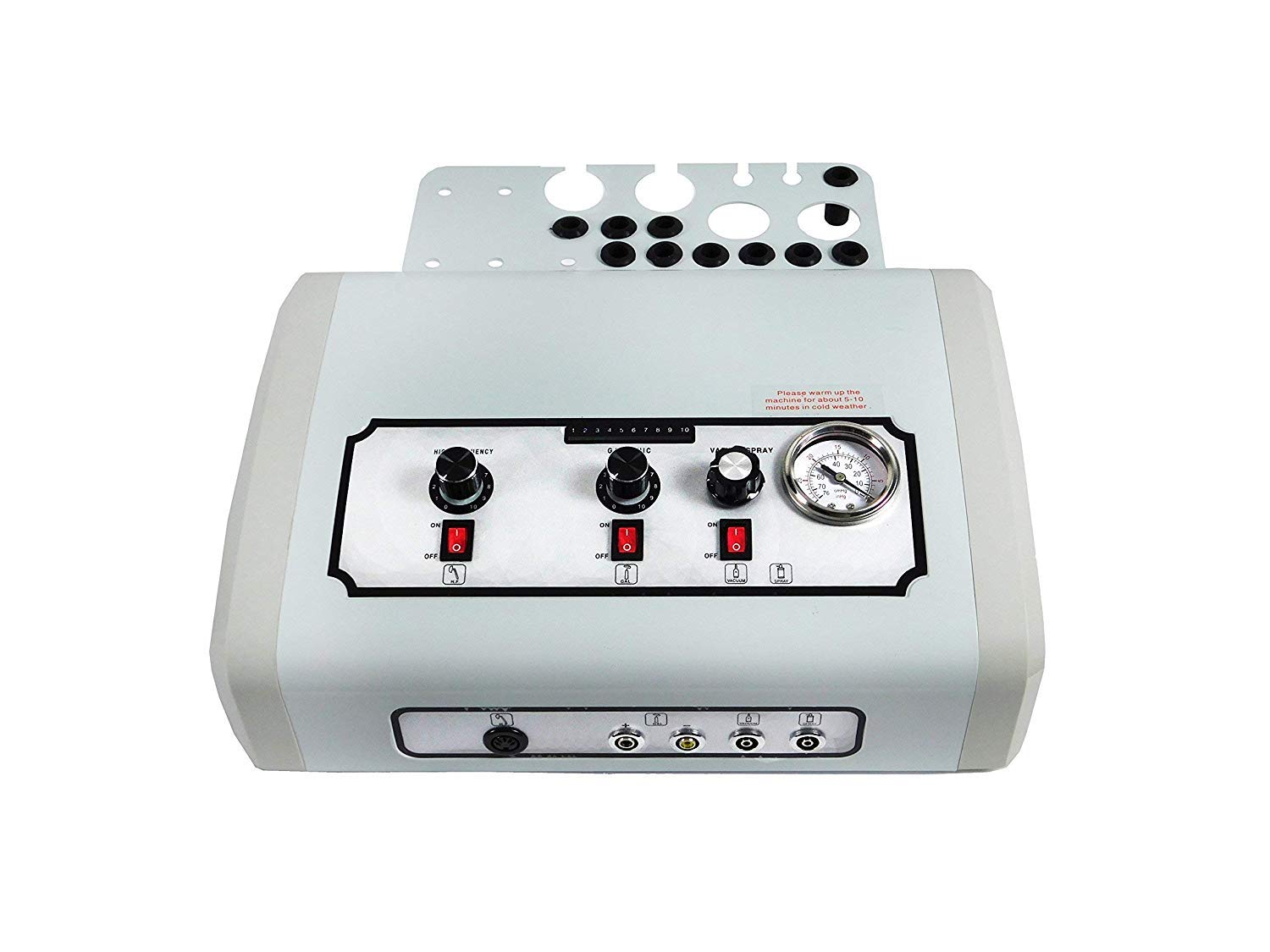 5-in-1 Microdermabrasion Facial Machine - Blackhead Remover & Pore Vacuum Minimizer for Acne Prevention | Gentle Alternative to Harsh Toners & Cleansers | Model TLC-3025M | Perfect for Home Spa & Professional Skincare Treatments