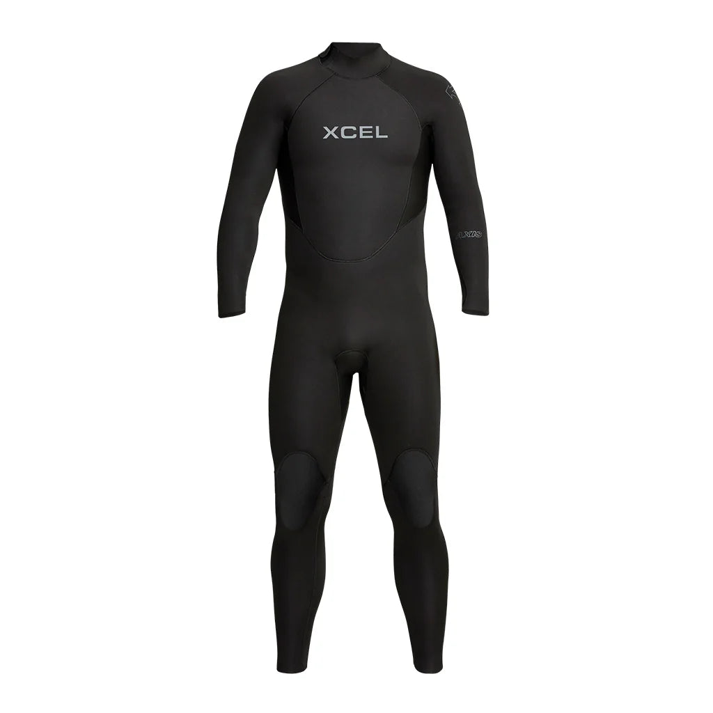 Men's 3/2mm Axis Back Zip Full Wetsuit - Premium Neoprene for Surfing, Diving & Water Sports