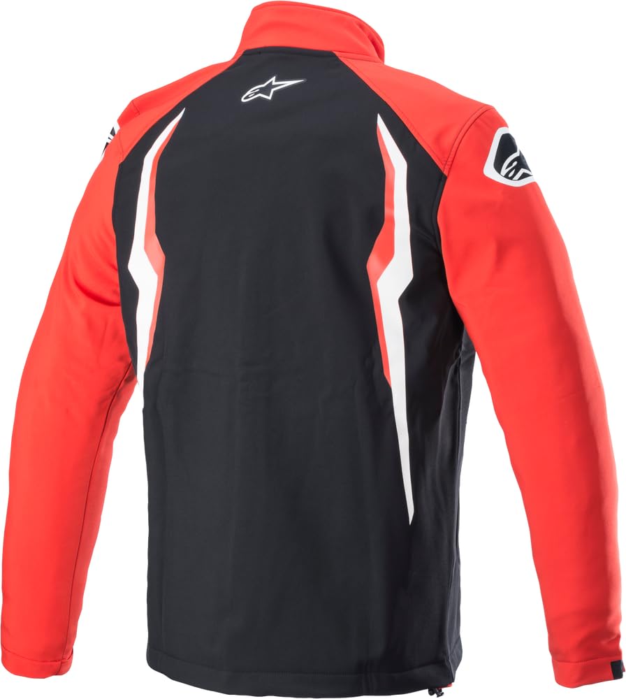 Alpinestars Honda Softshell Jacket - Men's Motorcycle Riding Jacket, Windproof & Water-Resistant, Lightweight for All Seasons - Perfect for Commuting, Touring & Adventure Riding