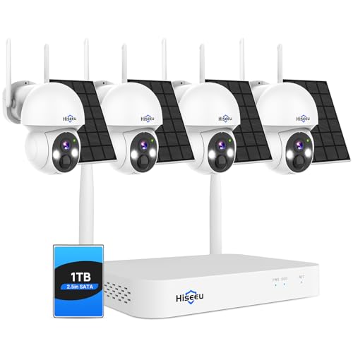 4MP 4-PTZ-Solar Cam 10CH