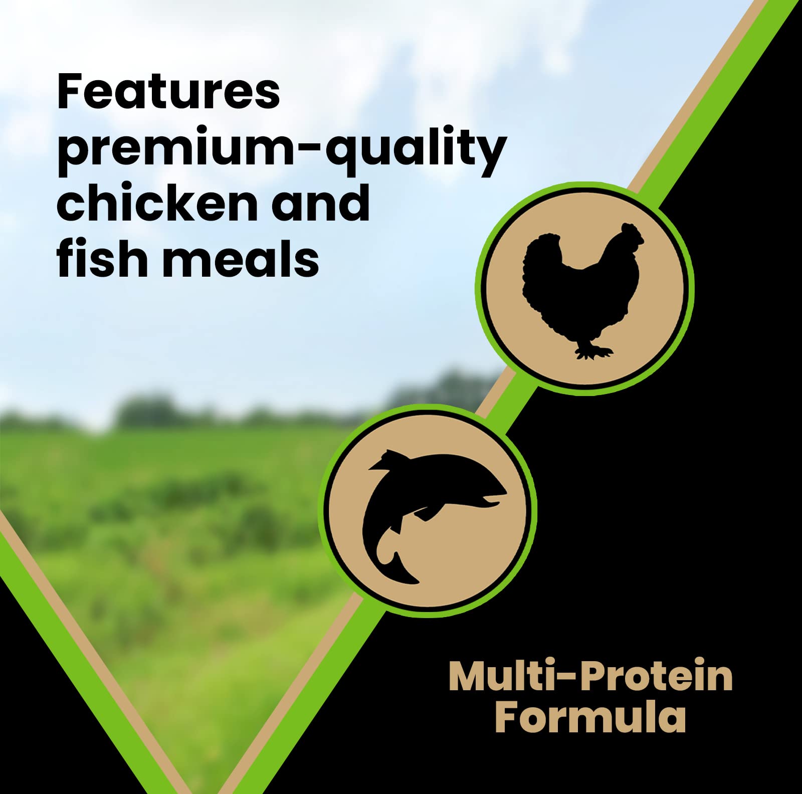 VICTOR Super Premium High Protein Dry Dog Food - Grain Free, Gluten Free Large Breed & Puppy Formula - 25% Protein for Muscle Development - 50lb Bag for Active Dogs & Growing Puppies - Perfect for Training, Weight Management & Daily Nutrition