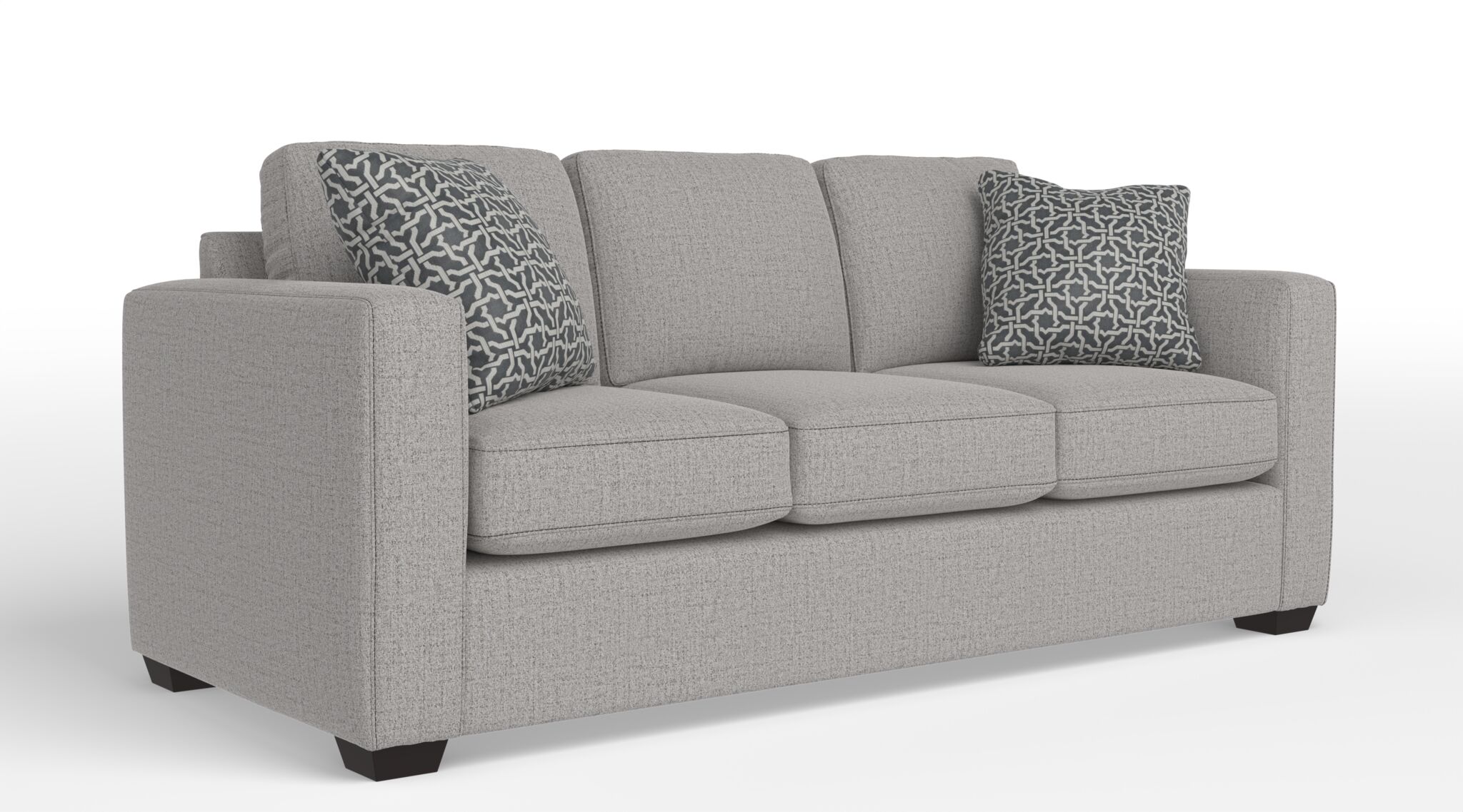 Caleb Queen Sofa Bed with Innerspring Mattress - Sutton Light Beige | Convertible Sleeper Sofa for Small Spaces, Guest Room & Apartment Living