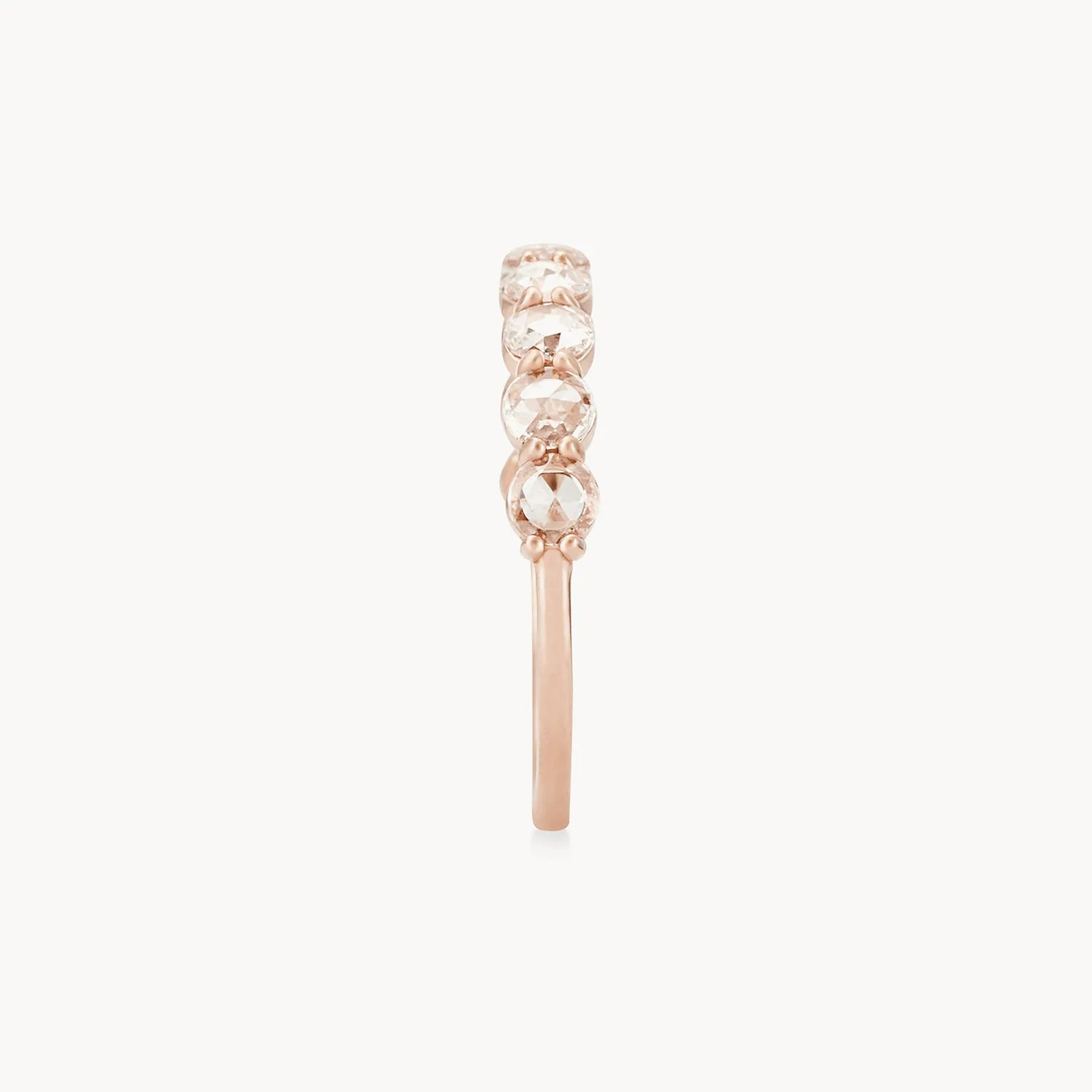 14K Rose Gold Moonglade Ring – Elegant & Dainty Women's Jewelry for Engagement, Wedding, Anniversary & Everyday Wear