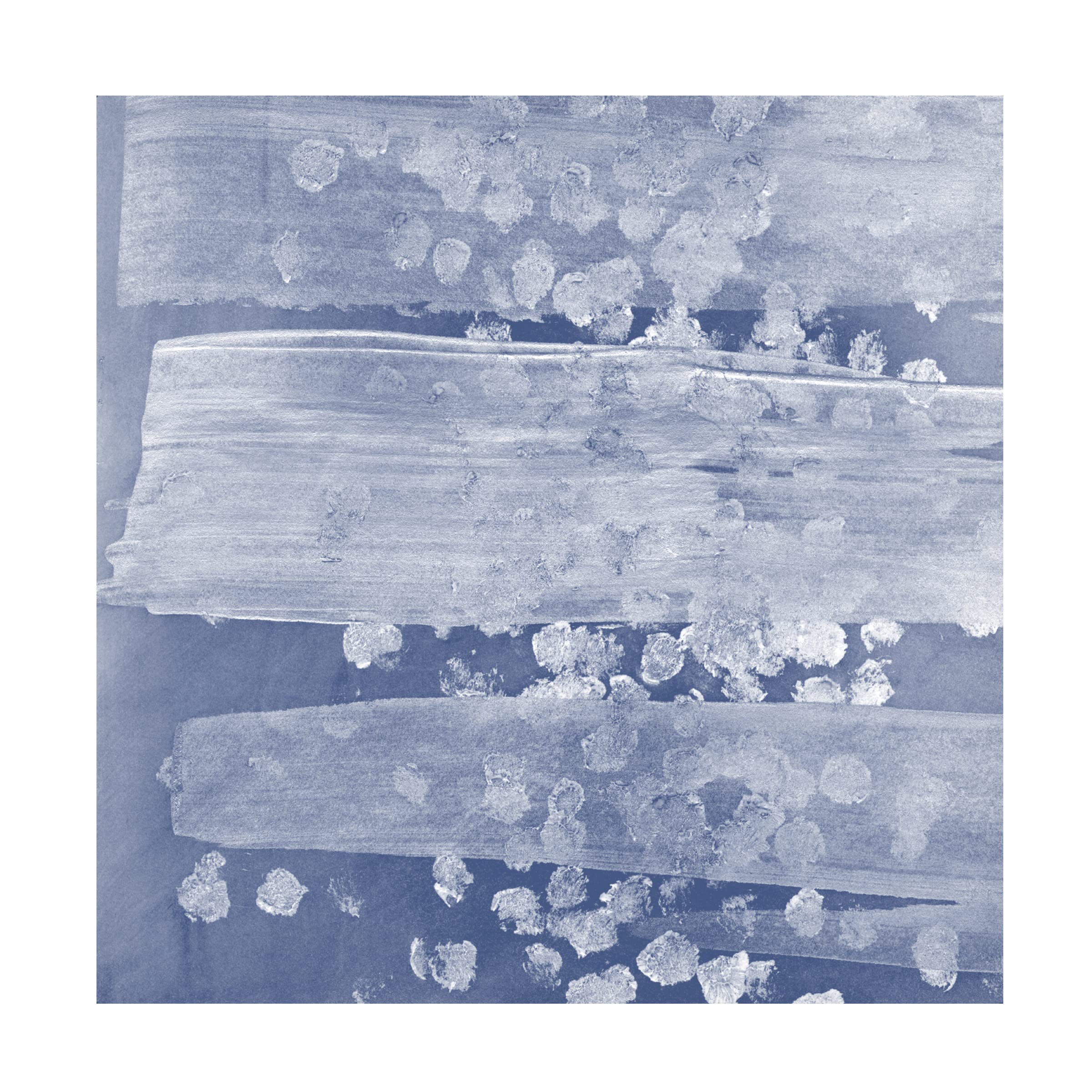 Trademark Fine Art 'Indigo Rule IV' Canvas Wall Art by Megan Meagher - Abstract Blue Painting for Modern Living Room & Office Decor