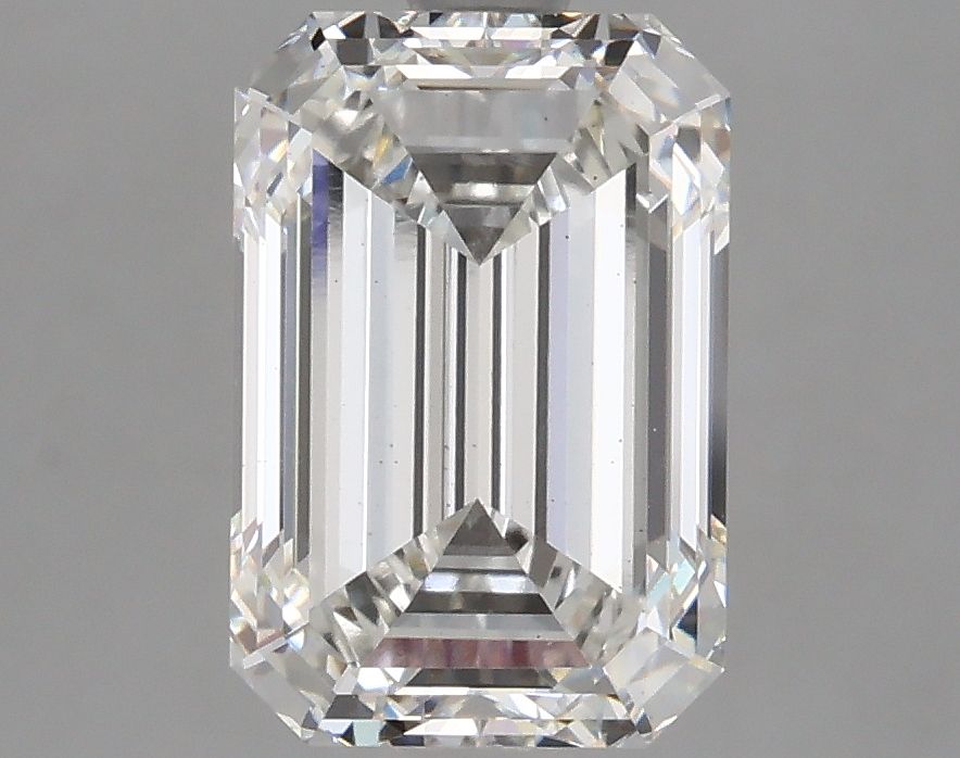 3.08 Carat F VS1 Emerald Lab Grown Diamond - Elegant Engagement Ring & Wedding Jewelry for Women