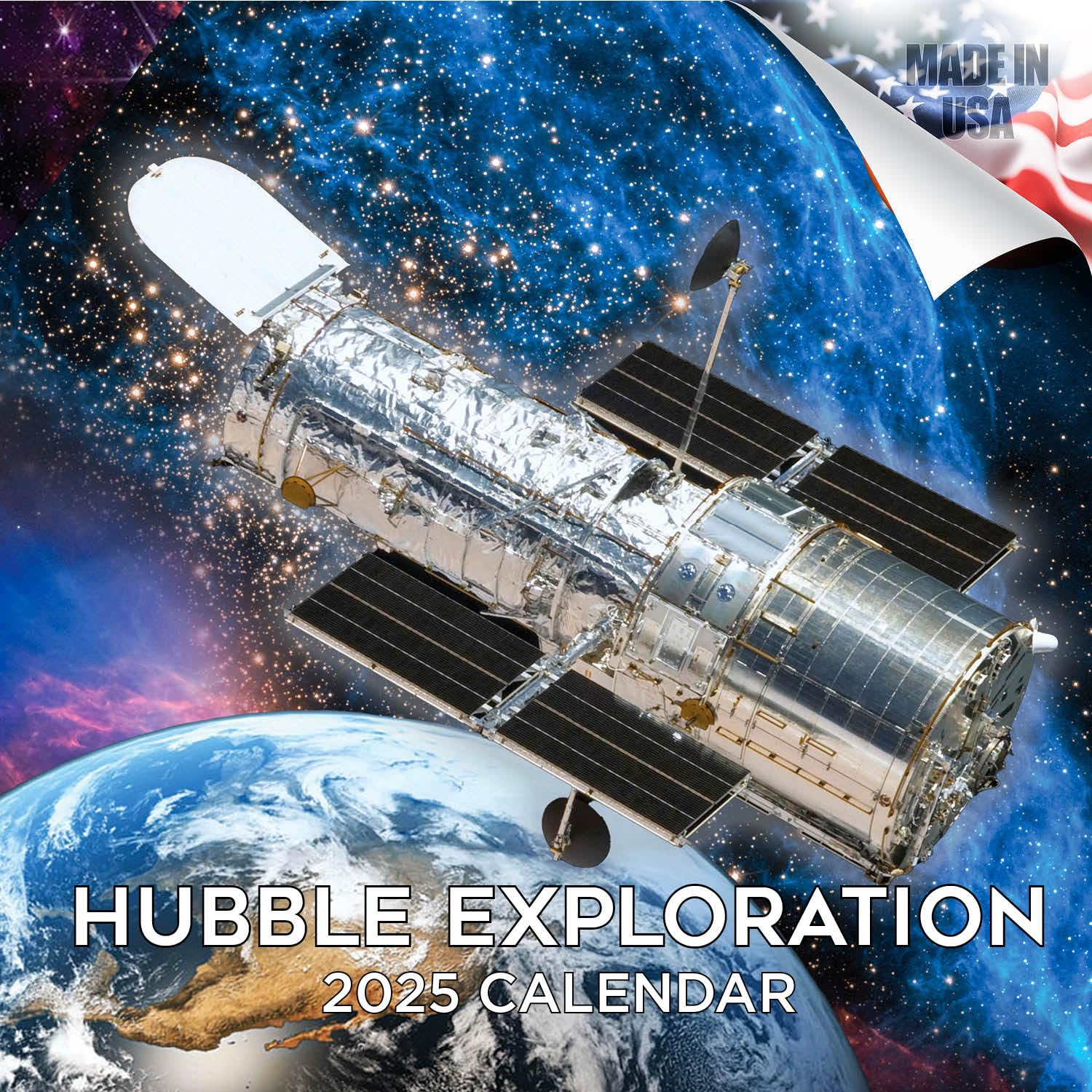 2024-2025 Hubble Space Exploration Wall Calendar - 12