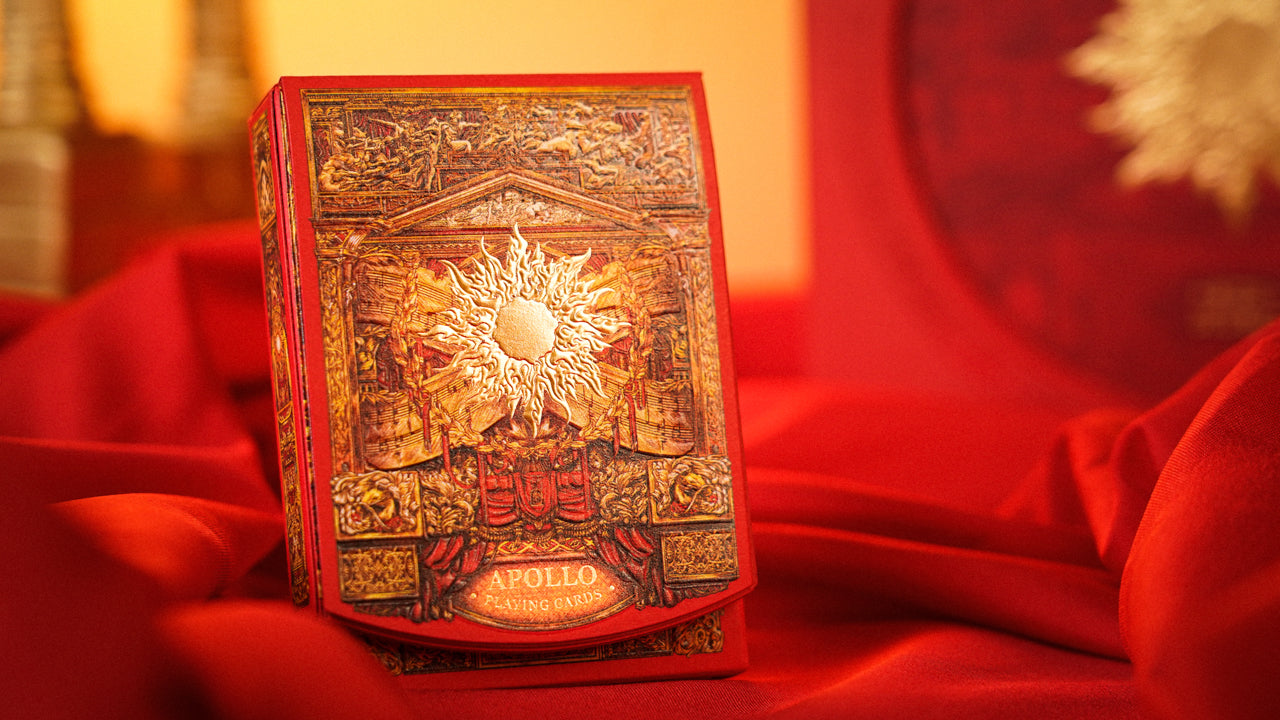Apollo Playing Cards - Premium Artist Box Set for Cardistry, Magic Tricks & Collectors | Elegant Design for Poker, Blackjack & Game Nights