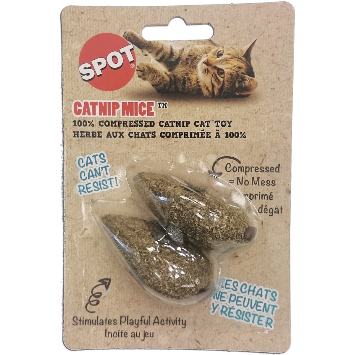 100% Organic Catnip Candy Mice Toys for Cats - Natural Fun Play & Training Treat - Perfect for Indoor Play, Training Rewards & Stress Relief