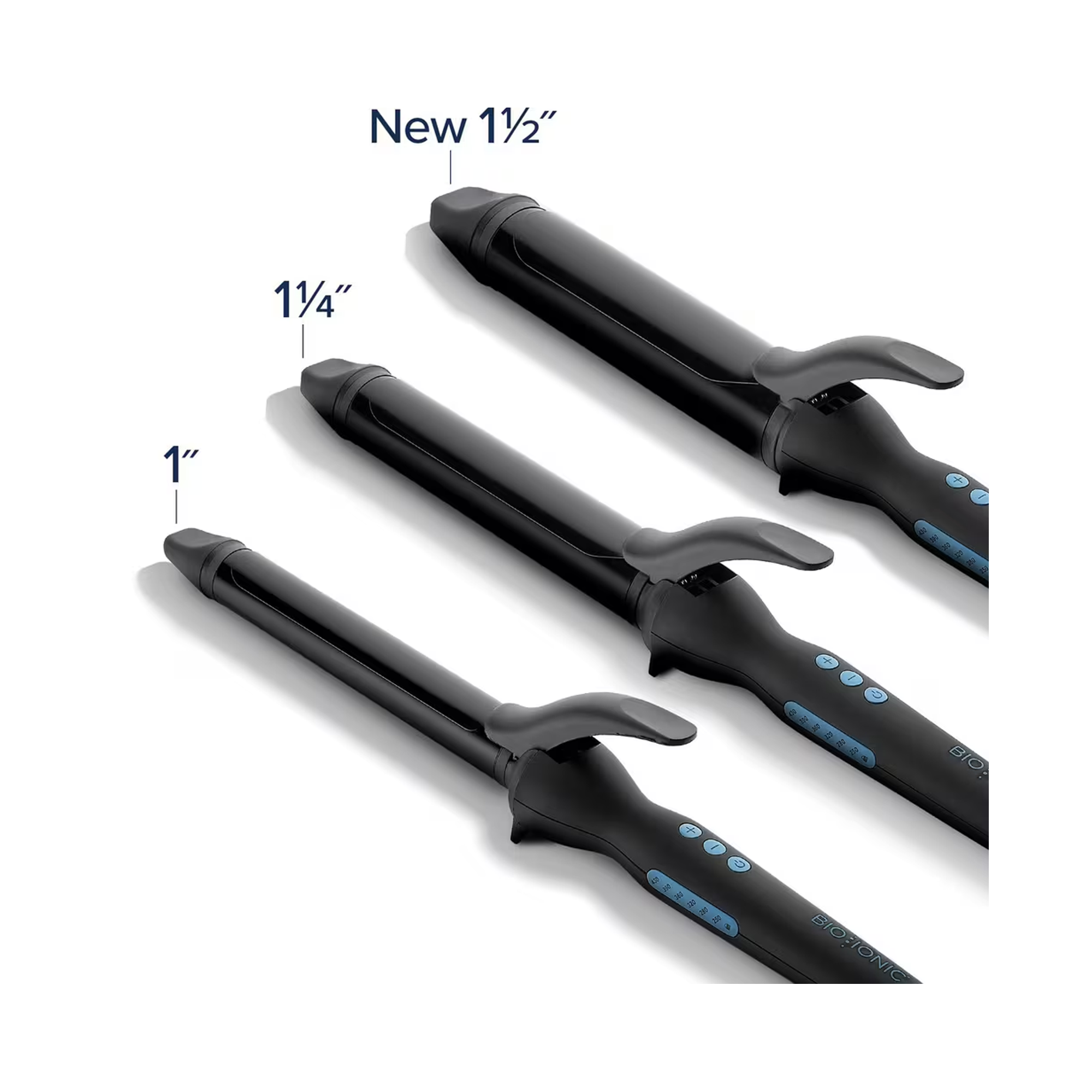 Bio Ionic Long Barrel Curling Iron - Professional 1.25 Inch Hair Curler for Long Lasting Waves & Curls - Perfect for Salon Styling, Wedding Hairstyles & Everyday Looks