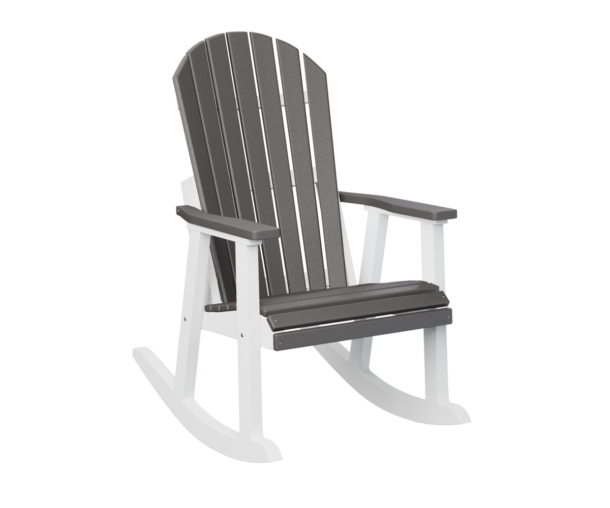 Berlin Gardens Comfo Back Rocker - Premium Outdoor Rocking Chair for Patio, Garden & Porch | Comfortable Relaxation with Ergonomic Design | Perfect for Reading, Lounging & Enjoying Nature