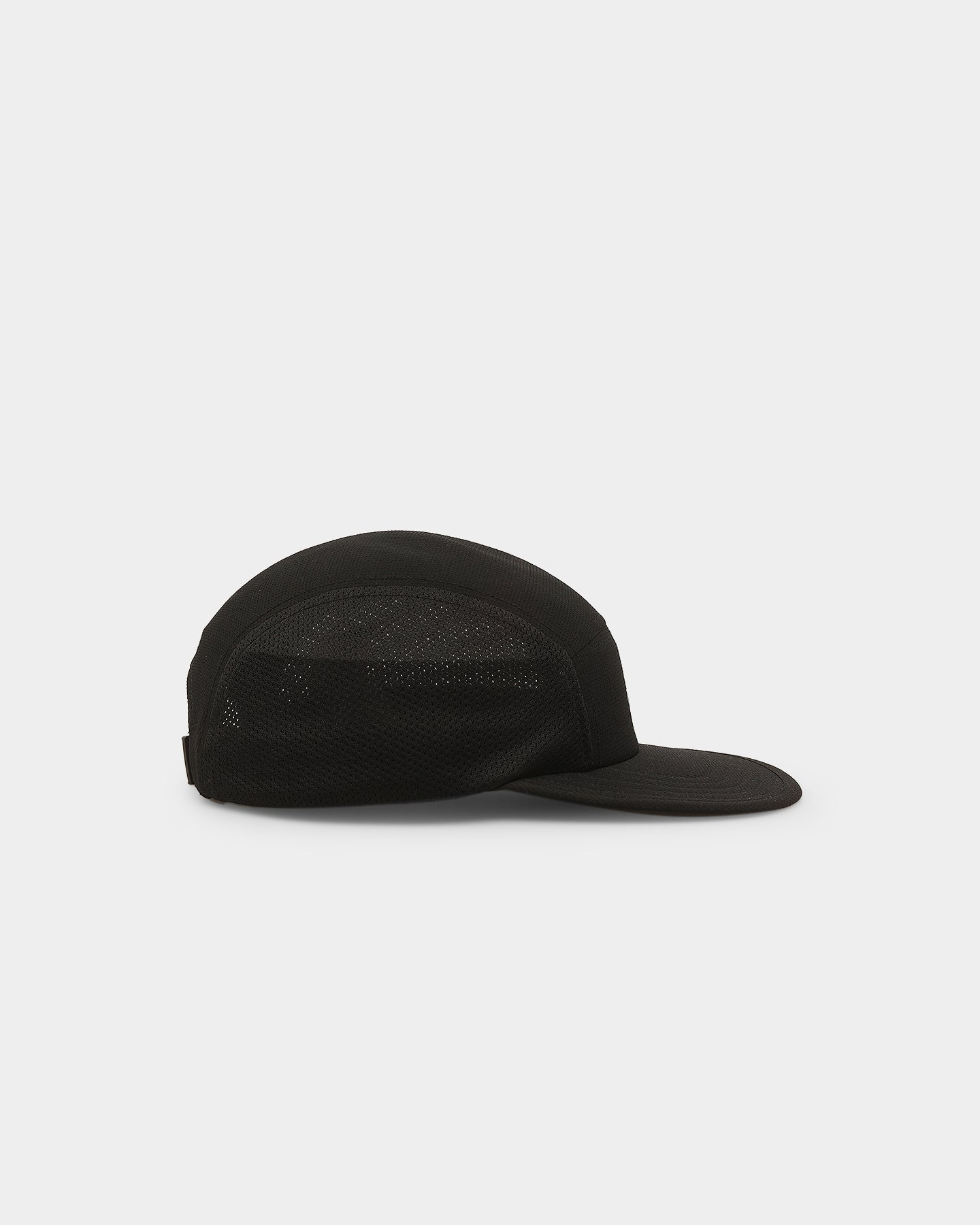 Adidas Run 5 Panel XC A.R Strapback Cap - Black Adjustable Snapback Hat for Running, Training & Outdoor Sports