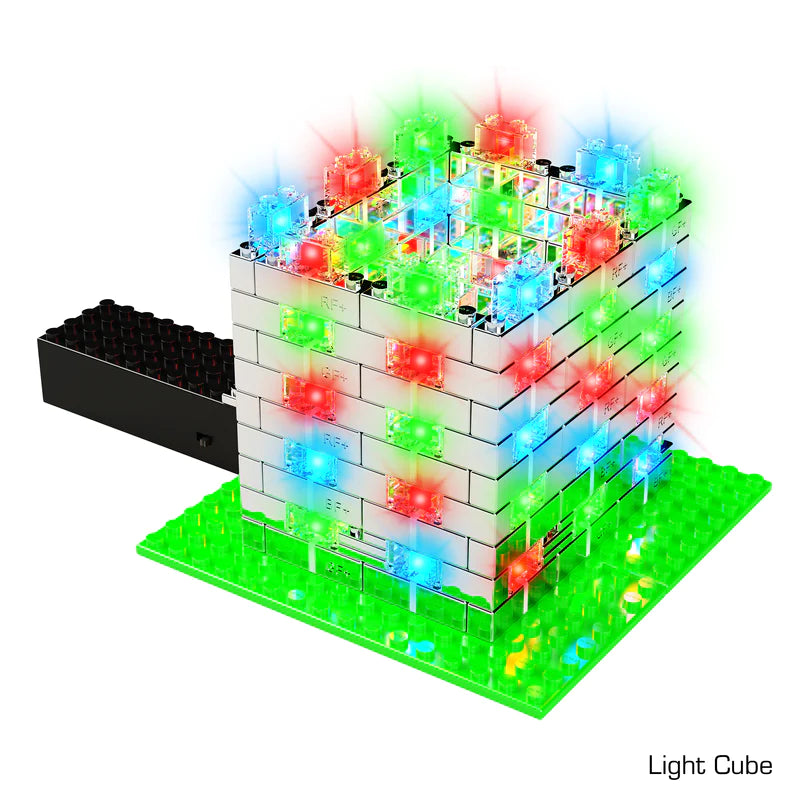Power Blox™ Flashing Frenzy Set - Light Up Building Blocks for Kids, STEM Educational Toys - Perfect for Birthday Gifts & Creative Play at Home or School