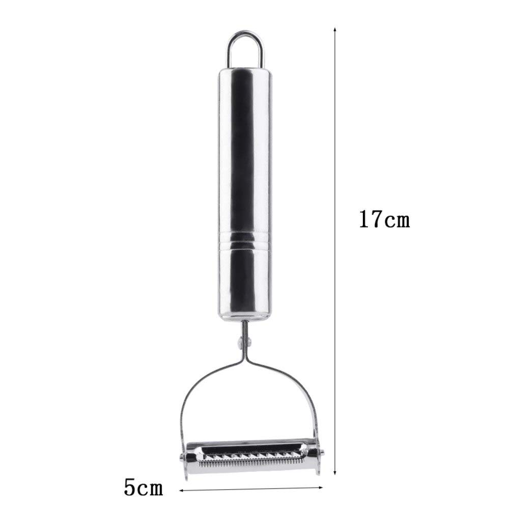 Premium Stainless Steel Vegetable Peeler - Potato Apple Carrot Peeler with Comfort Grip - Sharp Kitchen Tool for Cooking, Baking & Meal Prep - Ideal for Home Chefs & Professional Kitchens