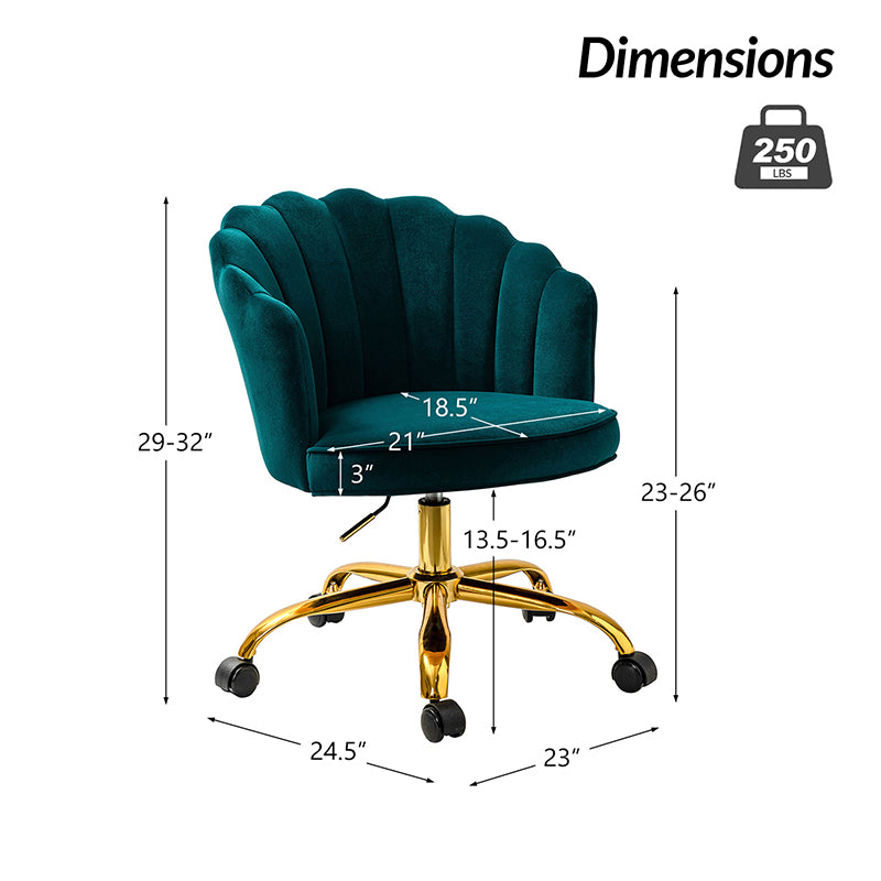 Ergonomic Mesh Office Chair with Adjustable Height and Lumbar Support - Perfect for Home Office, Gaming, and Workspace Comfort