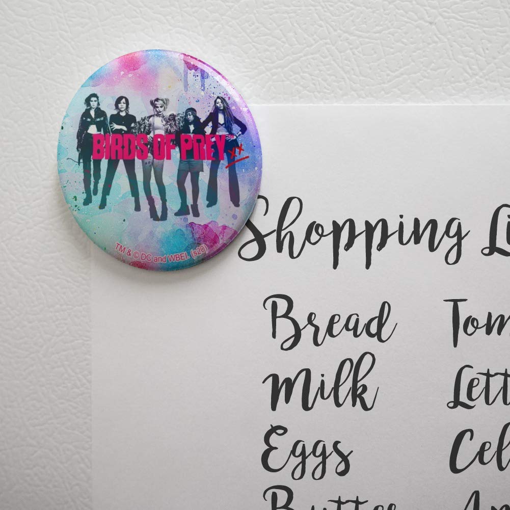 Birds of Prey Women's Kitchen Refrigerator Magnet with Button Design - Perfect for Home Decor, Office, and Gifts