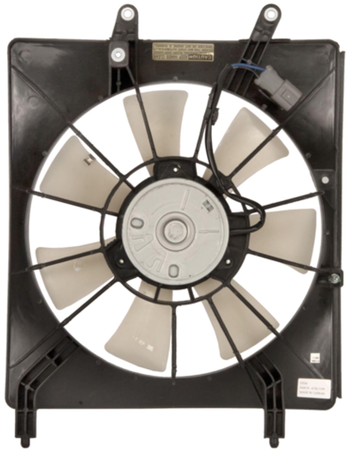 Four Seasons A/C Condenser Fan Assembly - Part Number 76180 - Replacement Cooling Fan for Car Air Conditioning System - Perfect for Summer Road Trips and Hot Weather Driving