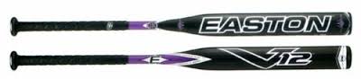 Easton V12 SV1B Fastpitch Softball Bat - New in Wrapper | Lightweight & Durable for Competitive Play | Perfect for Fastpitch Tournaments & Training