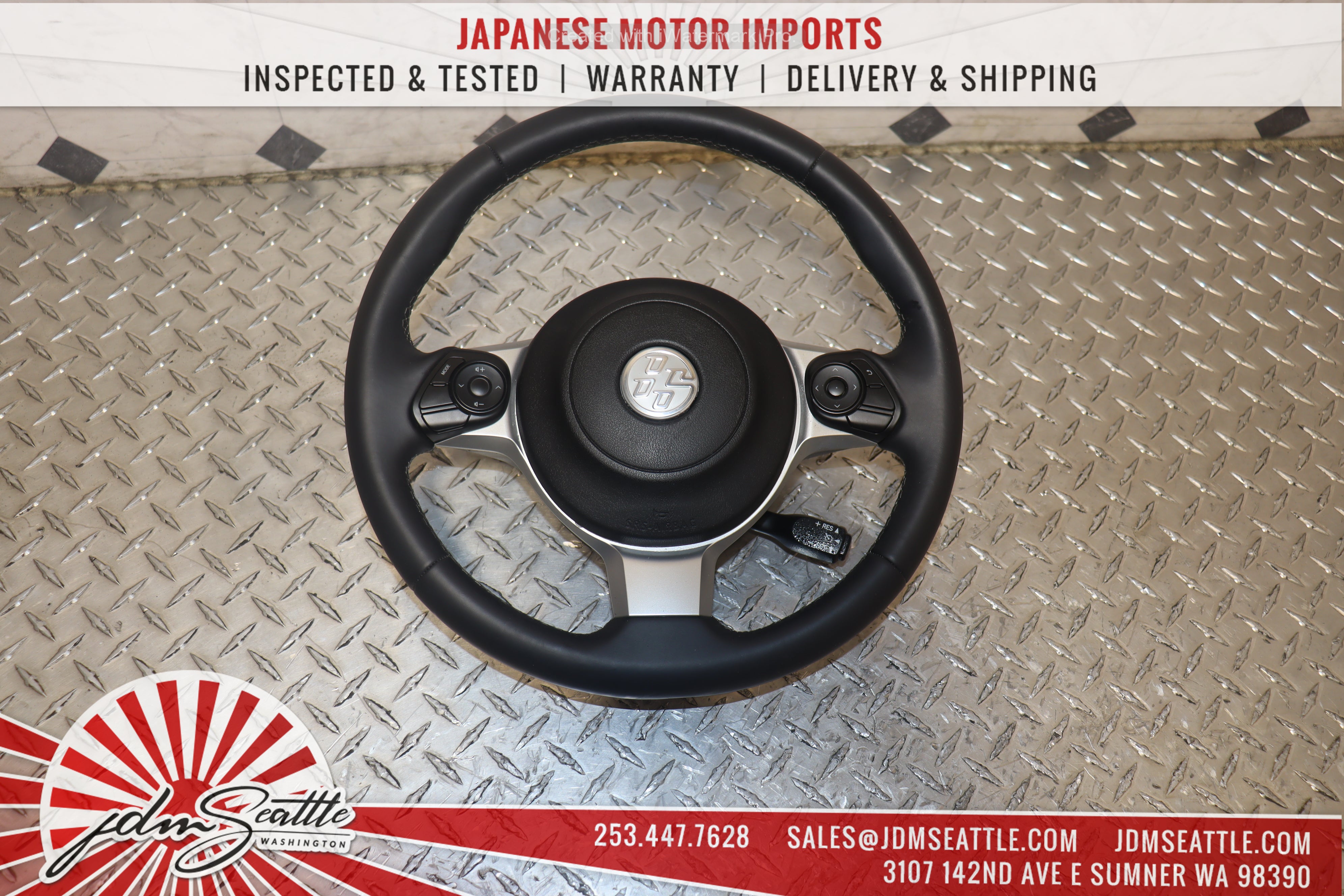 JDM Toyota 86 OEM Steering Wheel 2017-2022 - Genuine Replacement Part for Enhanced Driving Experience | Perfect for Car Enthusiasts & DIY Upgrades