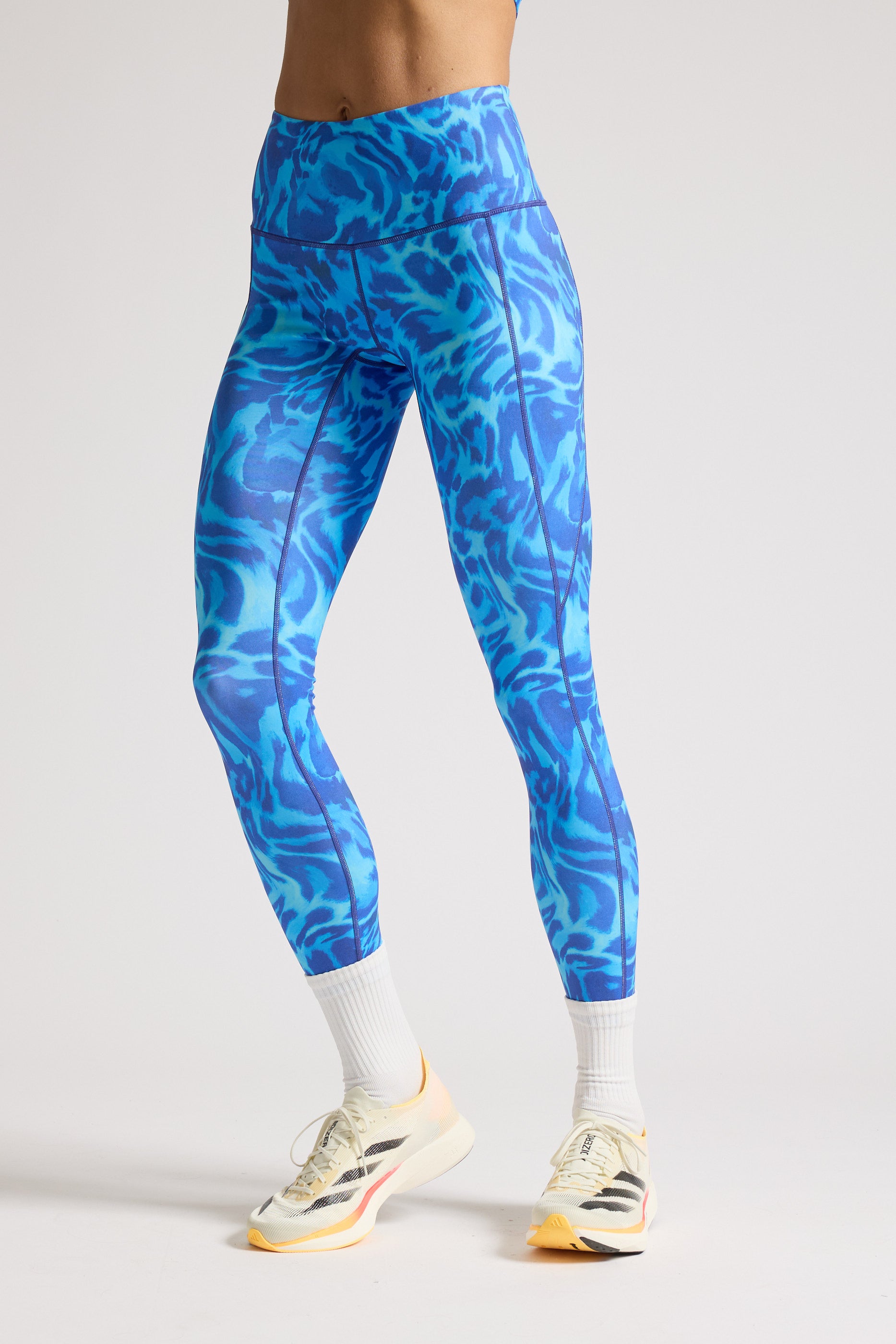 High-Waisted Flow Leggings for Women - Soft Yoga Pants with 4-Way Stretch, Comfortable Workout Tights for Running, Gym & Lounge Wear