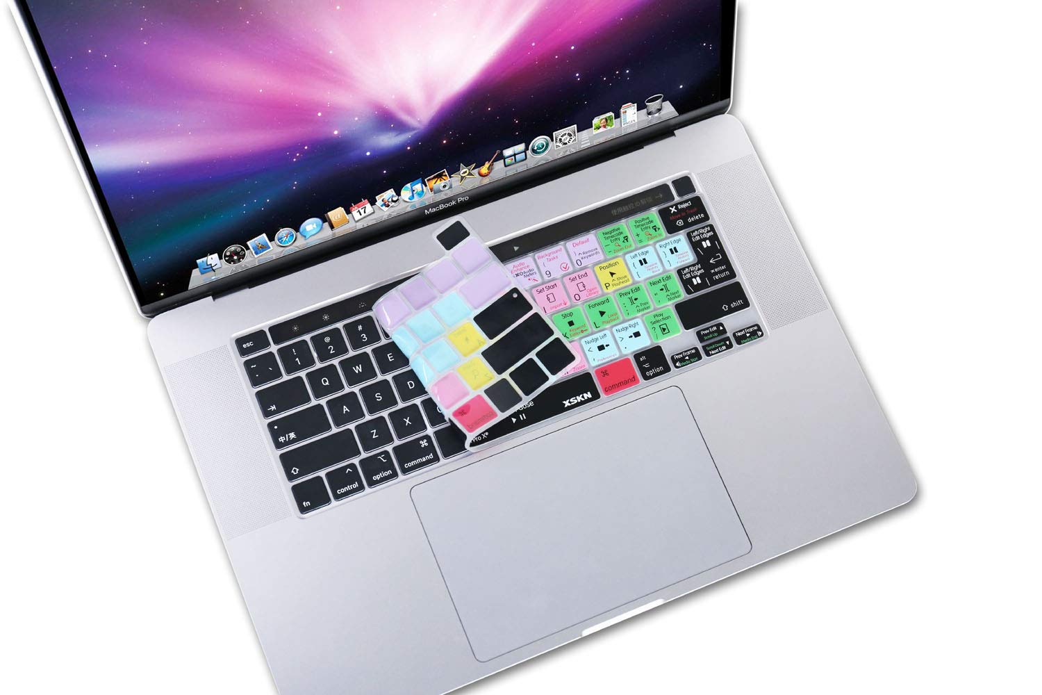 Final Cut Pro Shortcut Keyboard Cover for MacBook Pro 16