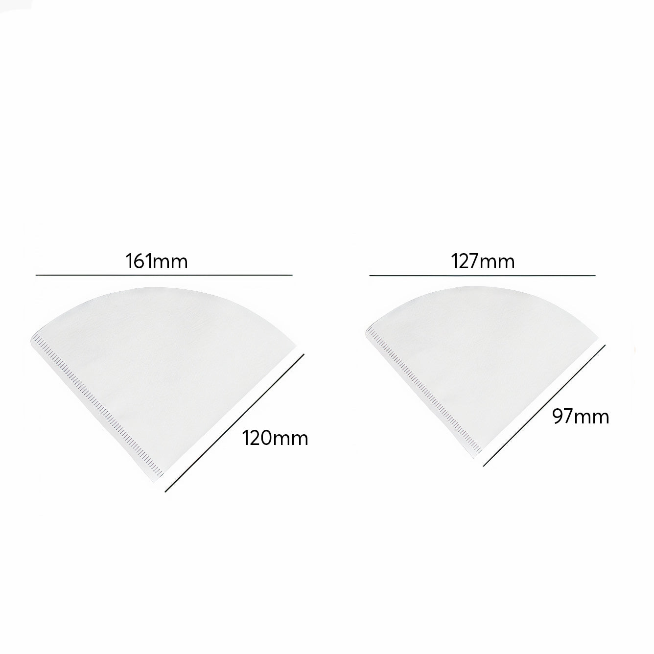 Premium Japanese V60 Hanging Ear Drip Coffee Filter Papers - 100 Count, Unbleached Natural for Pour Over Brewing - Perfect for Home Baristas & Coffee Enthusiasts