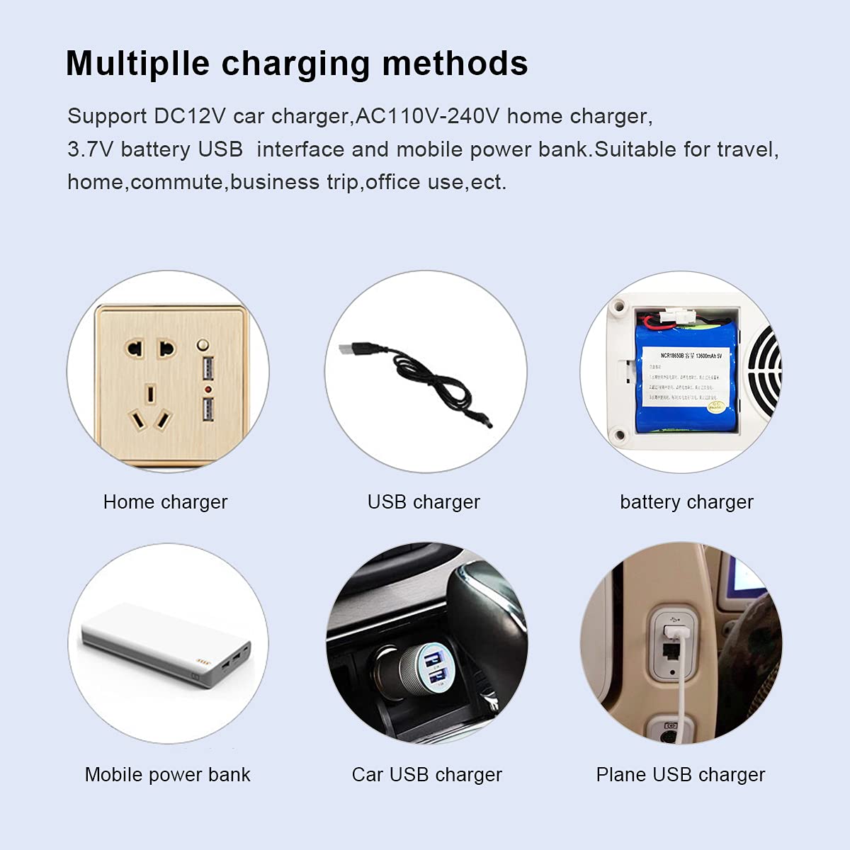 Upgraded Insulin Cooler Case - Portable Diabetic Cooler Box with Temperature Alarm & USB Charger, Mini Medical Refrigerator Maintains 2-8℃ for Travel, Home & Emergency Use