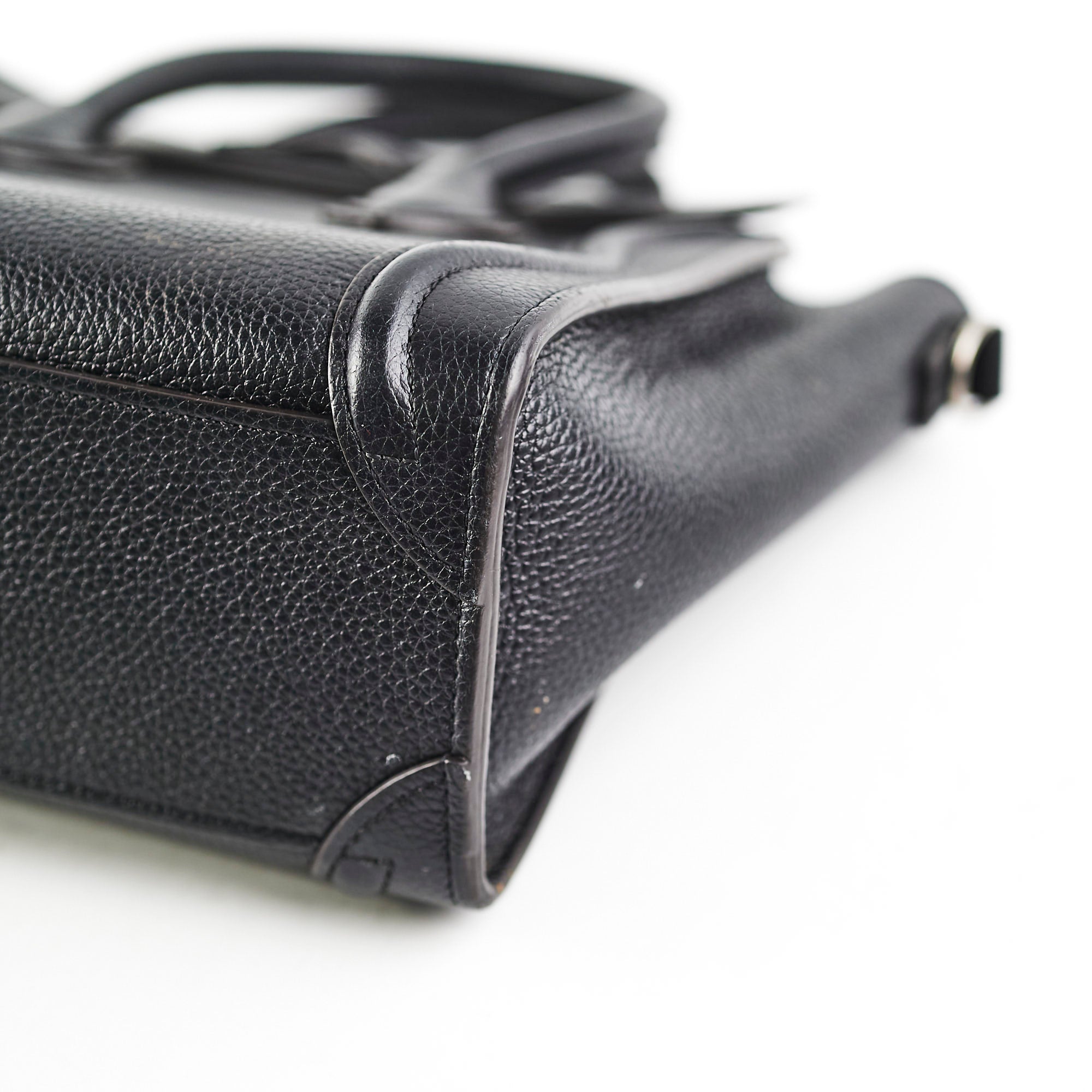 Celine Nano Luggage Bag in Black | Premium Leather Crossbody Handbag for Women | Perfect for Work, Travel & Everyday Use