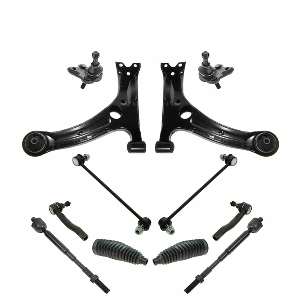 YueHao Premium Steering & Suspension Kit - Control Arms, Ball Joints, Tie Rods, End Links for Smooth Ride & Vehicle Stability | Perfect for Off-Roading, Daily Commuting & Performance Upgrades