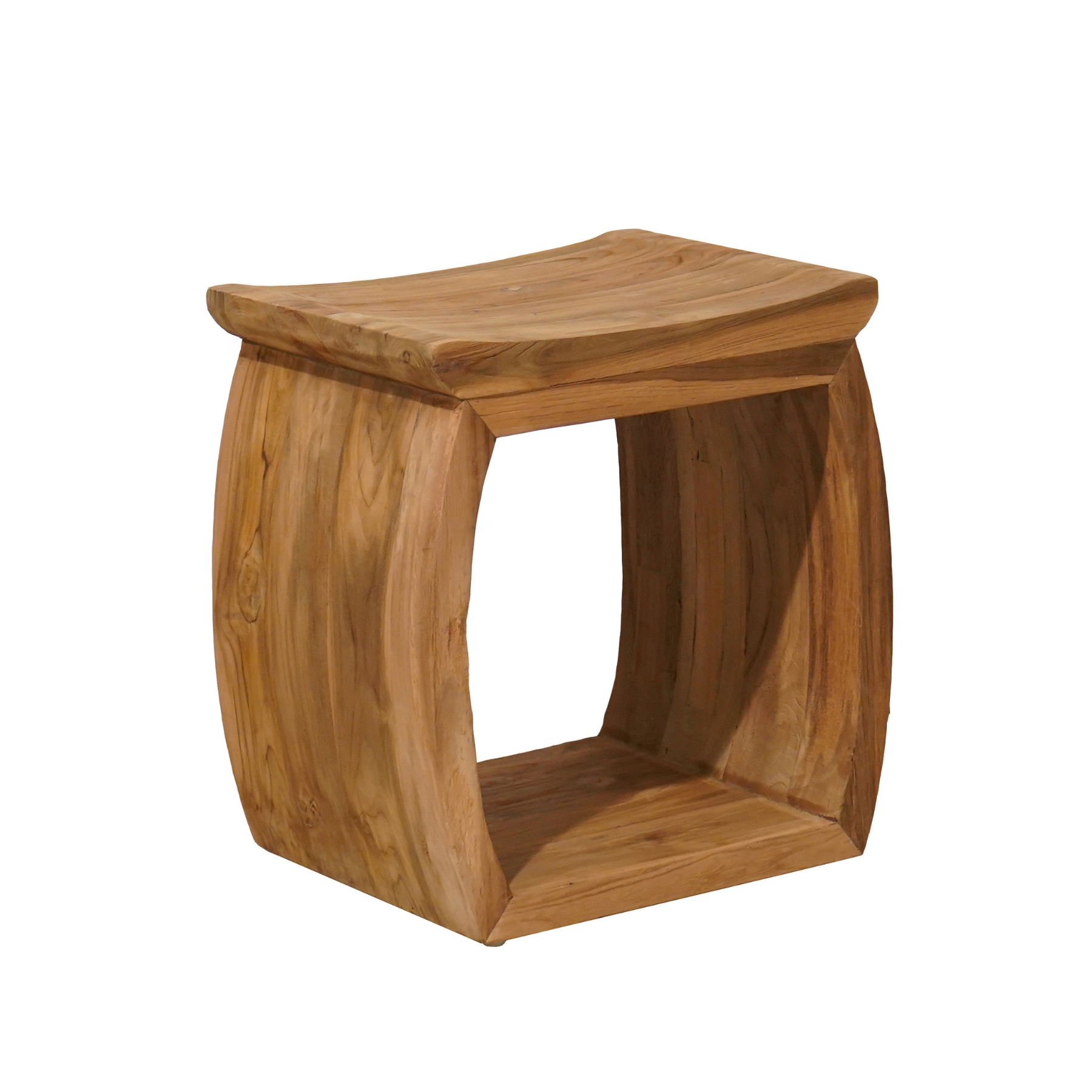 Zen Meditation Stool - Handcrafted Wooden Floor Seating for Yoga, Mindfulness & Relaxation | Perfect for Home, Studio & Outdoor Use