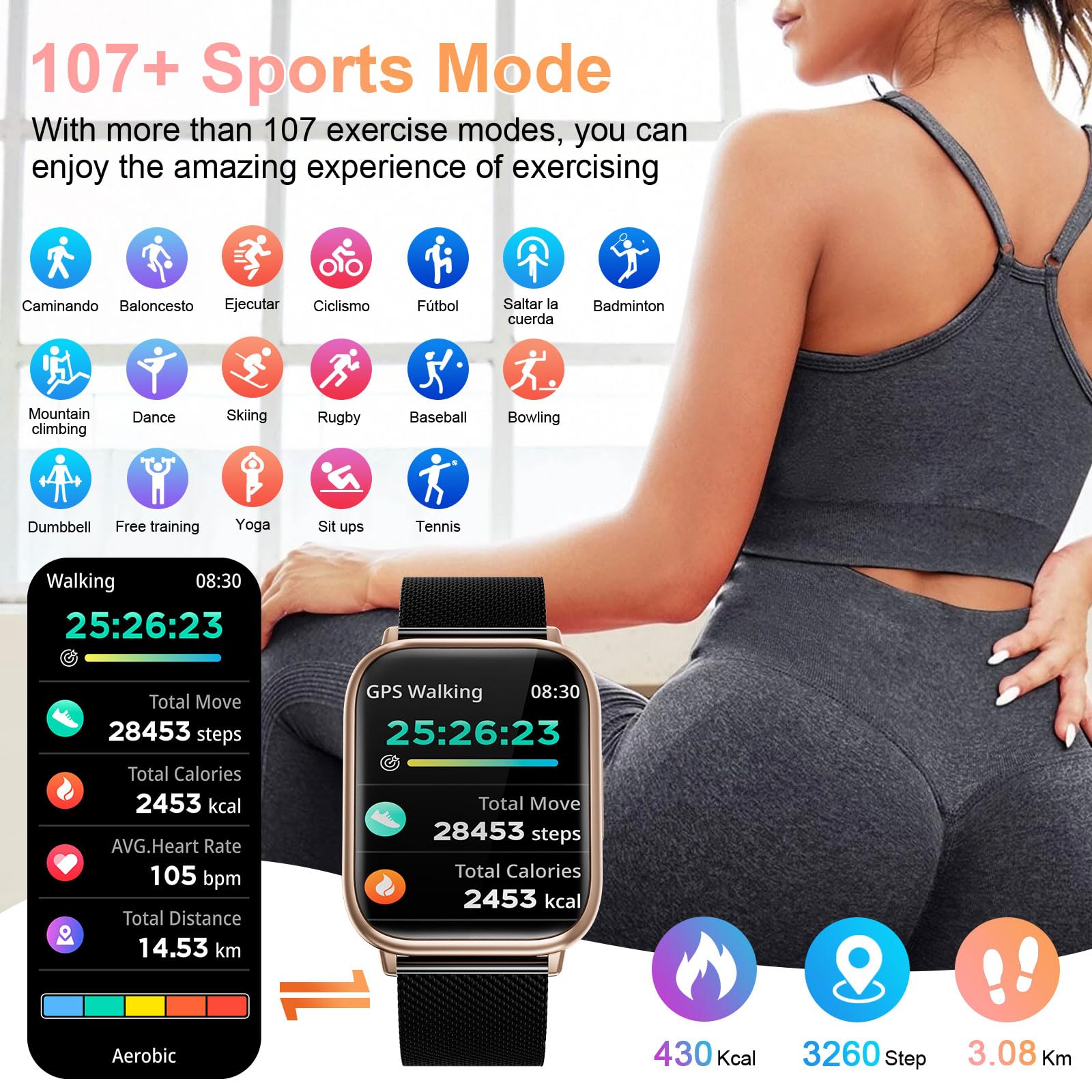 Smart Watch for Women - 1.83