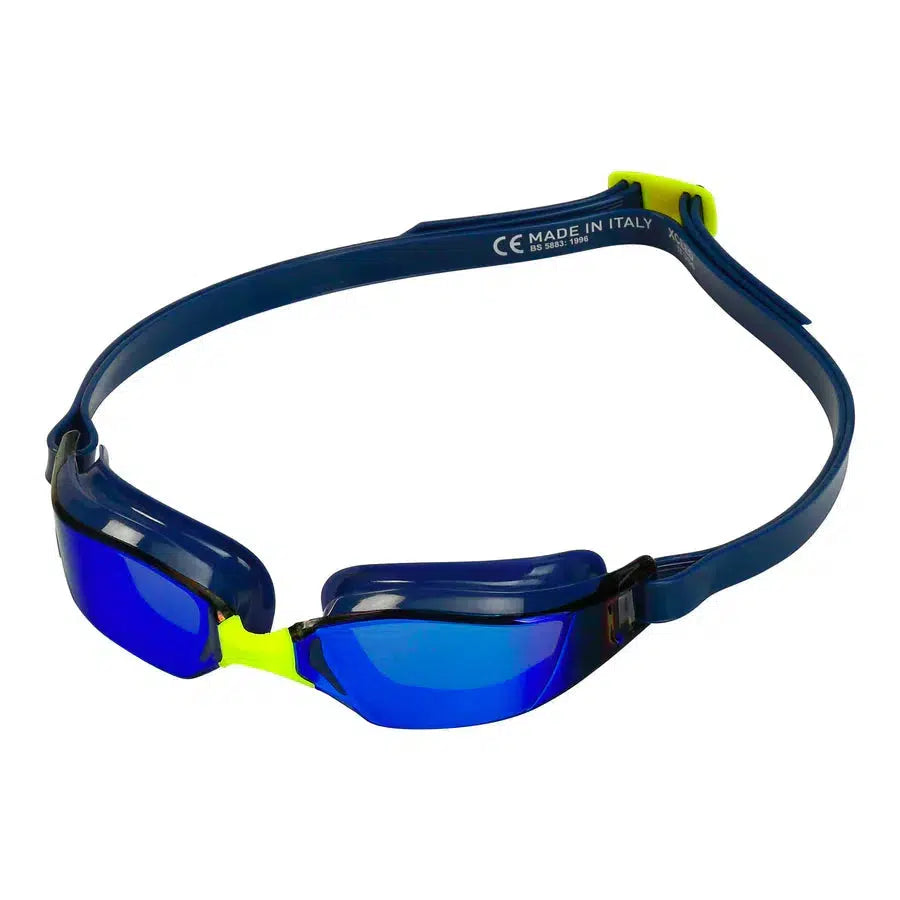 Xceed Mirrored Swim Goggles - Anti-Fog UV Protection Swimming Goggles for Adults & Kids - Perfect for Lap Swimming, Triathlon & Outdoor Water Sports