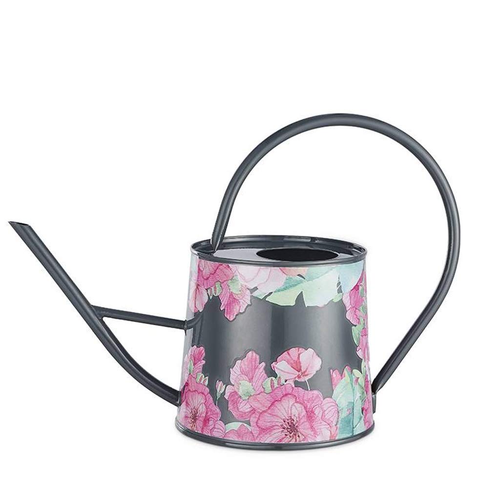 Durable Metal Watering Can 2L - Long Spout Garden Watering Pot for Indoor & Outdoor Plants, Flowers, and Household Gardening - Perfect for Home, Patio, and Backyard Use