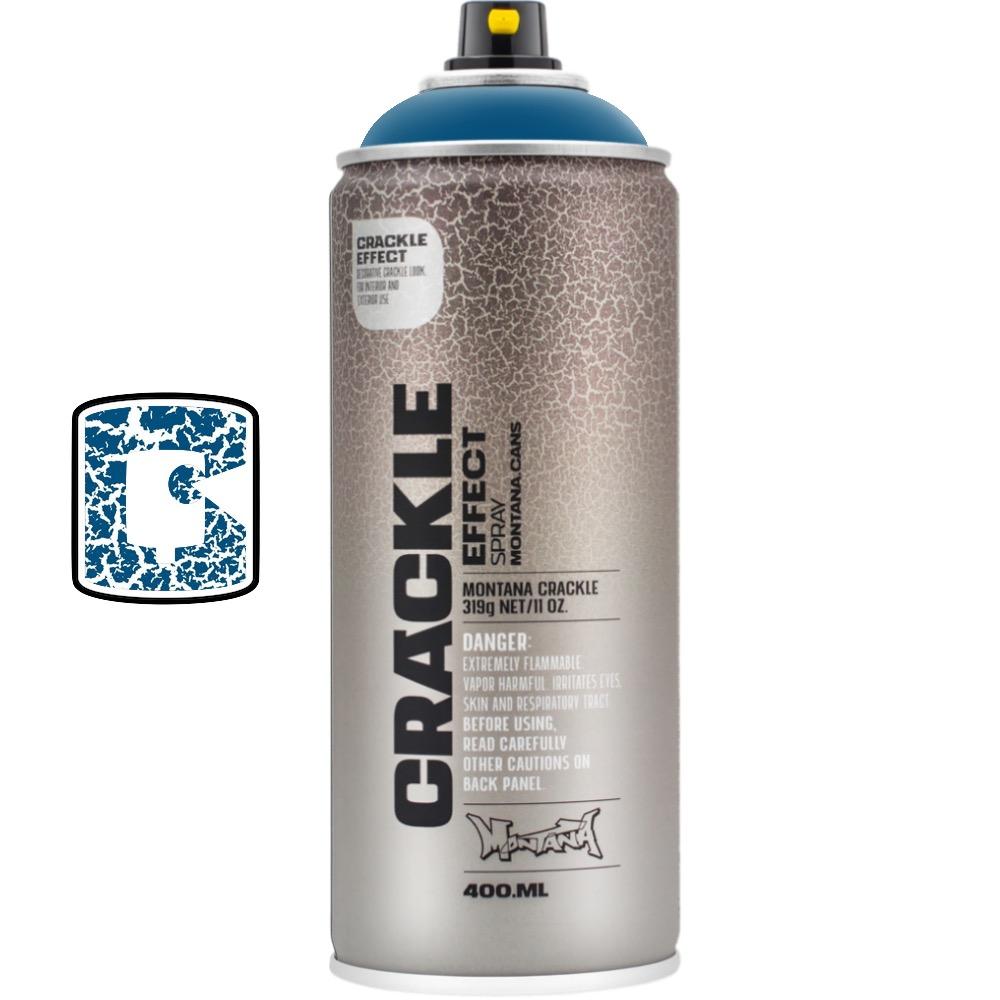 Montana Crackle 400ML Spray Paint Can - High-Quality Aerosol Paint for DIY Crafts, Furniture, Metal & Wood Projects - Perfect for Home Decor, Graffiti & Artistic Creations