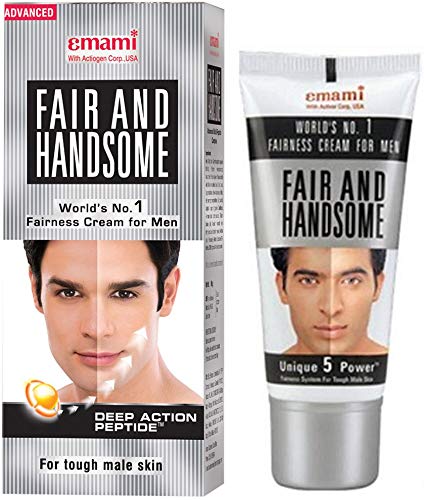 Emami Fair & Handsome Face Wash & Cream Set for Men's Skincare
