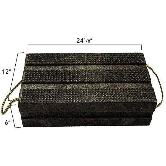 AME Slab Super Cribbing Blocks - Heavy Duty Construction Support Blocks for Vehicle Recovery, Rigging & Industrial Use | Durable Polymer Blocks for Lifting, Stabilization & Load Support
