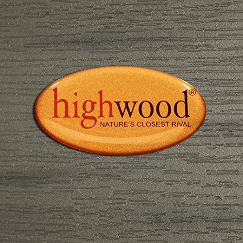 Highwood Classic Westport Coffee Table - Coastal Teak Finish - Perfect for Beach House, Living Room & Outdoor Patio Furniture