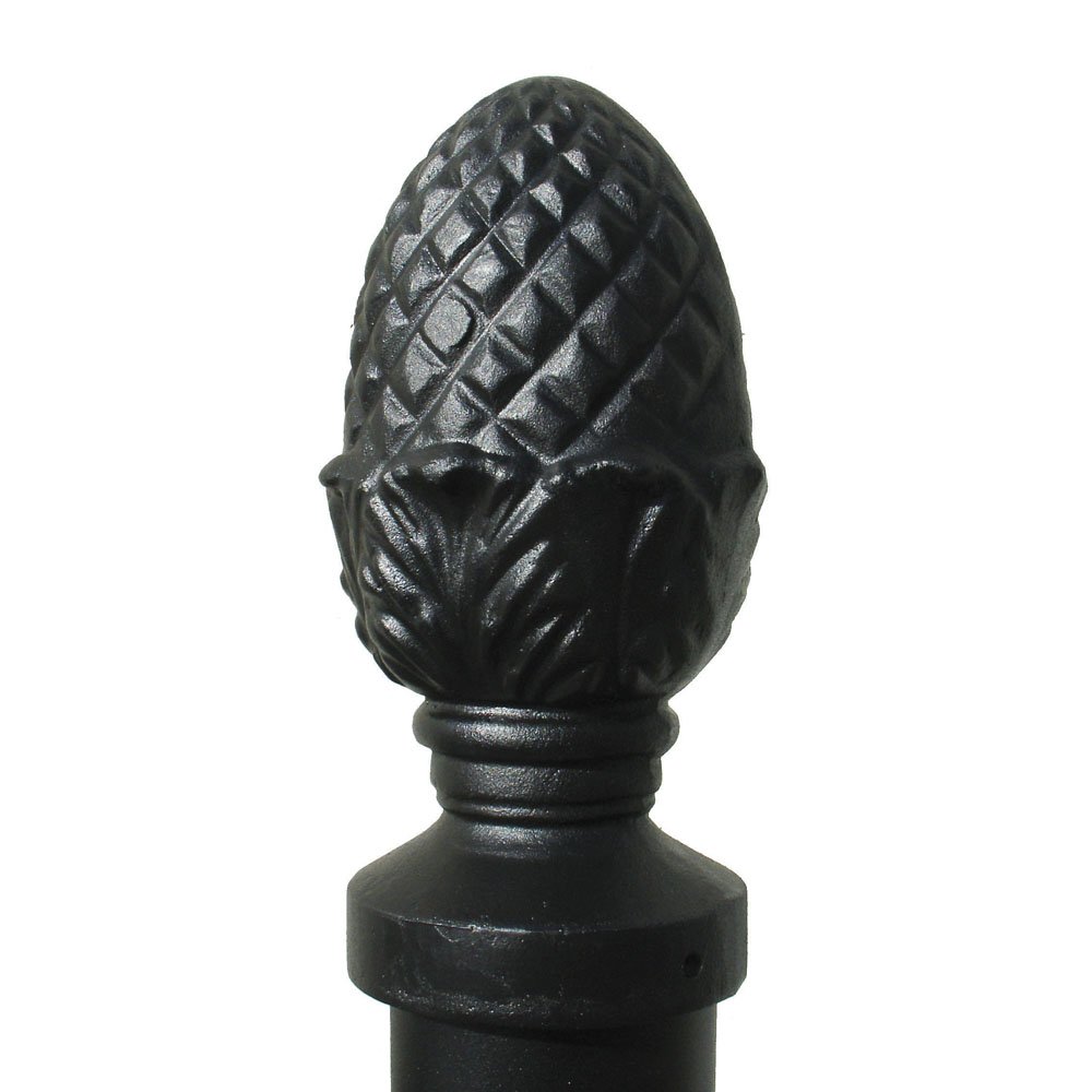 Lewiston Mailbox with Post - Fluted Base & Ball Finial - Includes 3 Address Plates - Bronze Finish - Perfect for Residential Driveways & Curb Appeal Enhancement