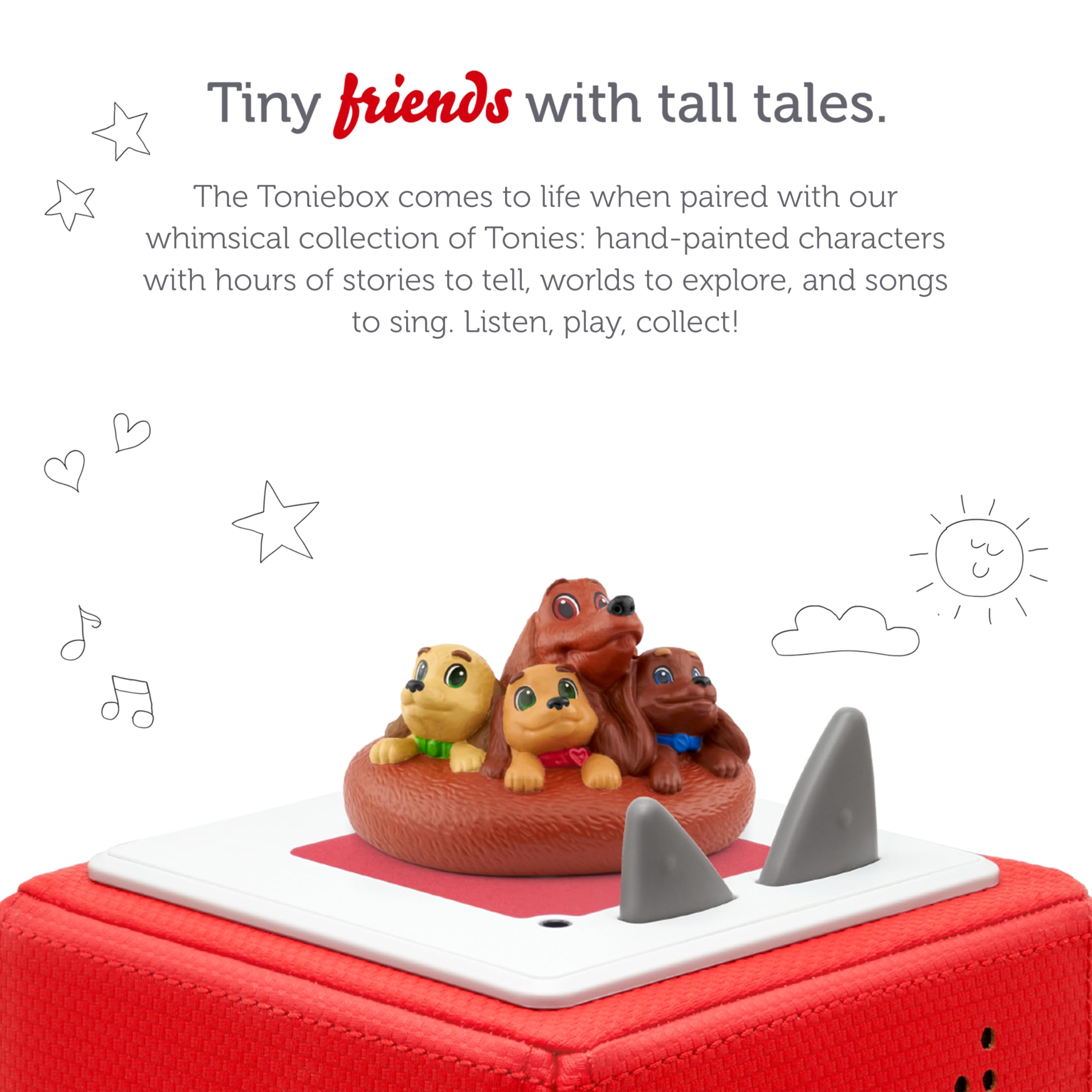 Tonies Pretzel and The Puppies Interactive Audio Playtime Toy Figure - Fun Storytelling for Kids, Bedtime & Playroom Entertainment
