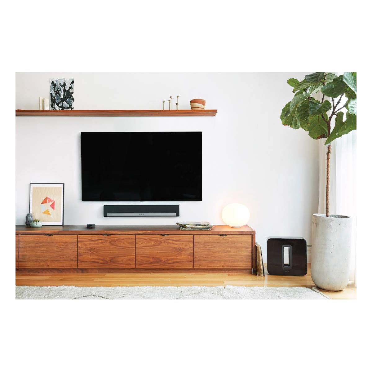 Sonos Playbar - Premium Wireless TV Soundbar with Alexa Compatibility | High-Quality Streaming for Movies & Music | Perfect for Home Theater & Living Room Entertainment (Renewed)