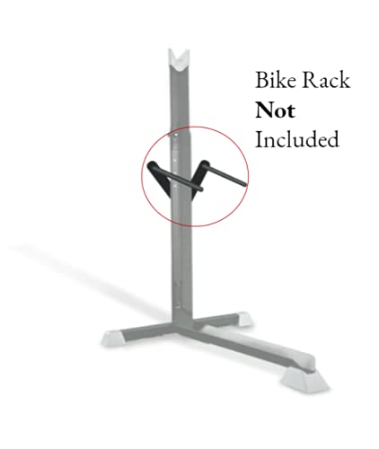 Bike Nook Pro Attachment - Adjustable Height Space-Saving Bike Rack for Indoor Bicycle Storage | Compatible with Racks, Fenders & Mudguards | Portable & Stationary Bike Organizer for Garage, Apartment & Small Spaces