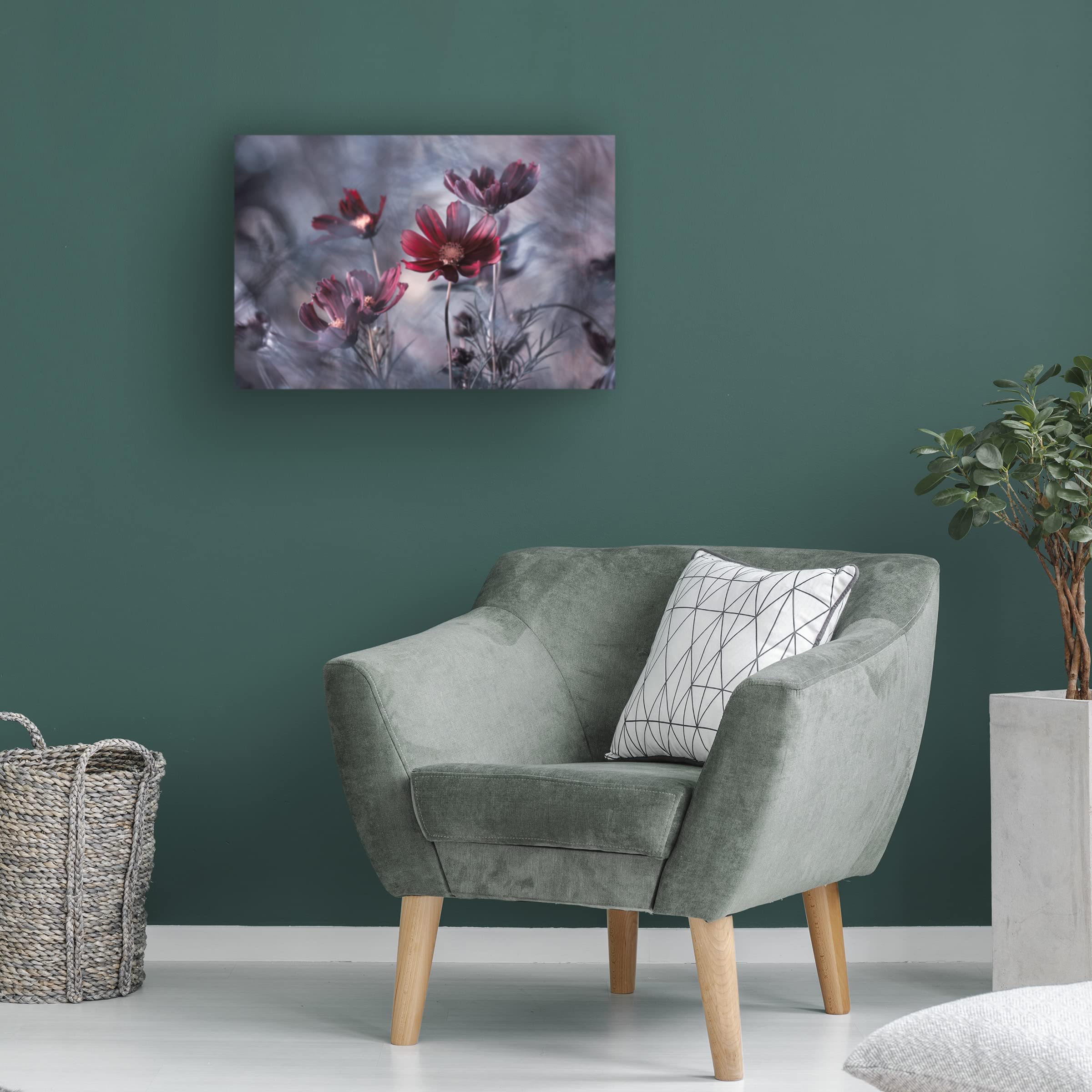 Fabien Bravin 'Cosmoslicious' Abstract Canvas Wall Art - Modern Home Decor for Living Room, Bedroom & Office | Trademark Fine Art Collection