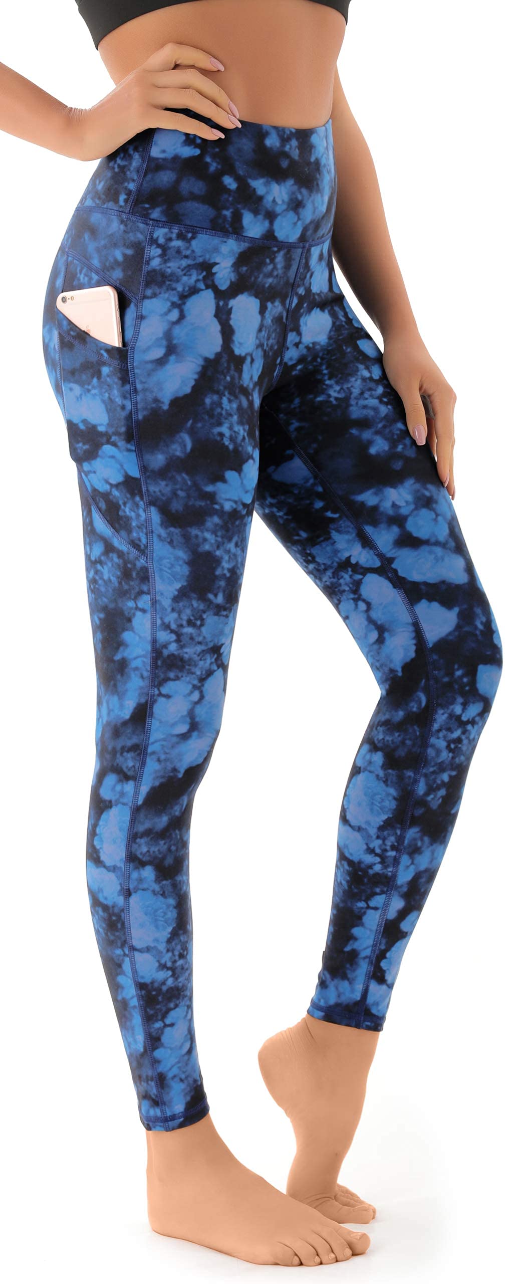 Best Women's High Waisted Workout Leggings with Pockets - Tummy Control Yoga Pants for Running, Gym & Lounge Wear - Persit Comfortable Athletic Leggings