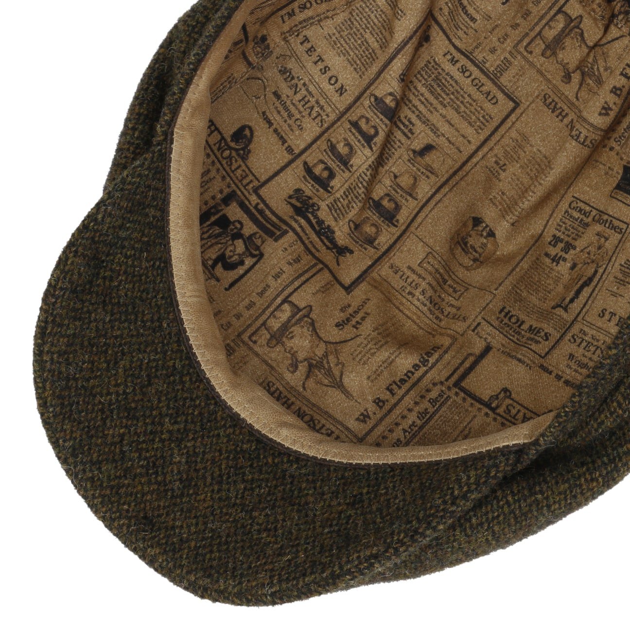 Stetson Devona Wool Flat Cap for Men - Classic Winter Hat for Outdoor Activities, Travel & Casual Wear