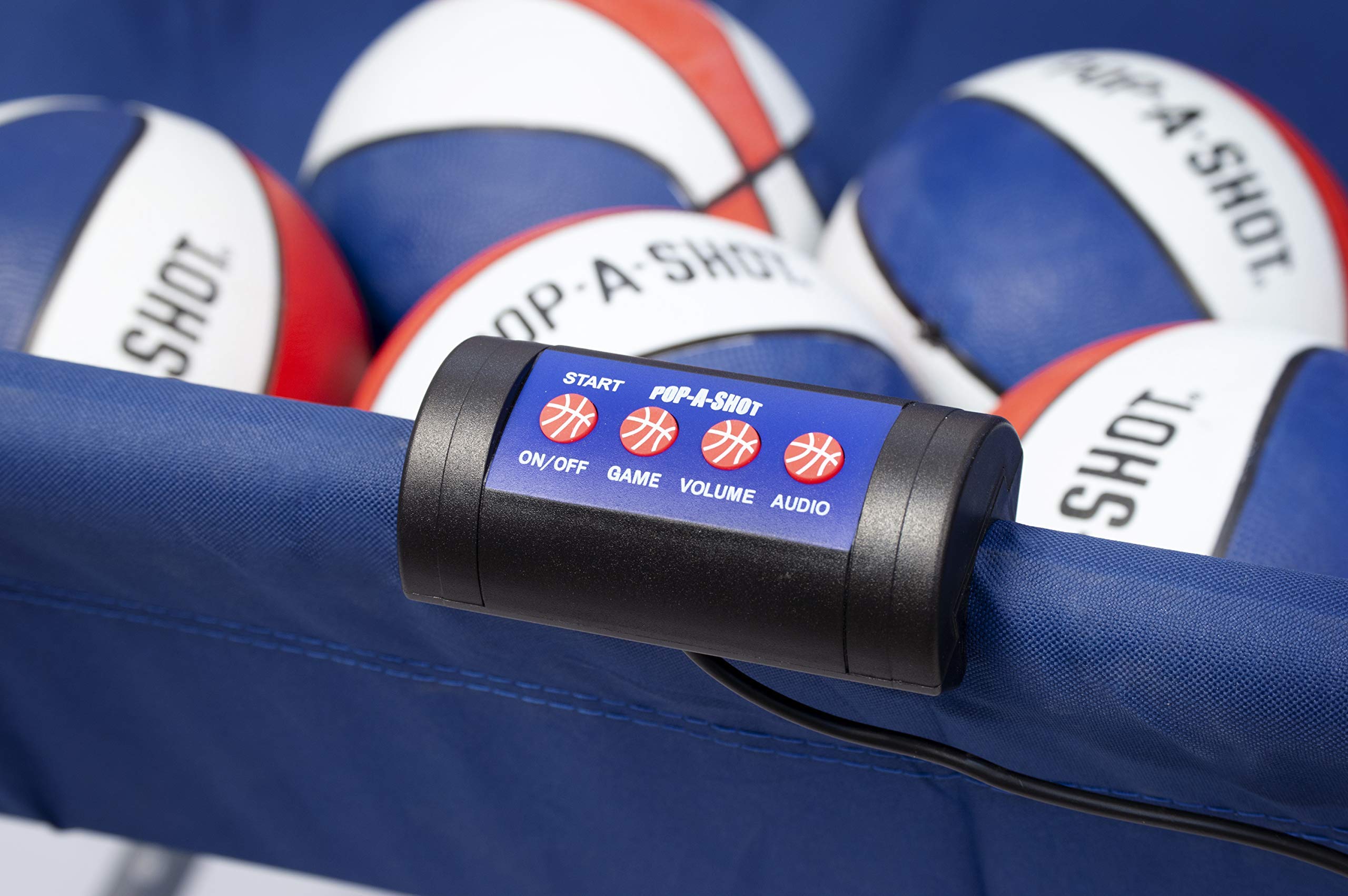 Pop-A-Shot Home Dual Shot Basketball Game with Auburn Tigers NCAA Graphics - Sensor Scoring, 16 Game Modes, 7 Balls, Foldable Design - Perfect for Indoor Sports, Family Fun & NCAA Fan Gifts