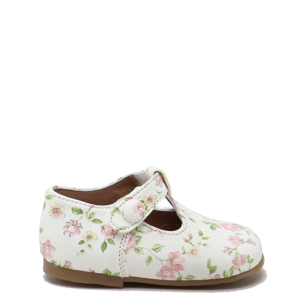 Pastel Floral Baby Shoes for Girls & Boys - Soft & Comfortable First Walkers - Perfect for Newborns, Infants & Toddlers - Ideal for Parties, Photos & Everyday Wear