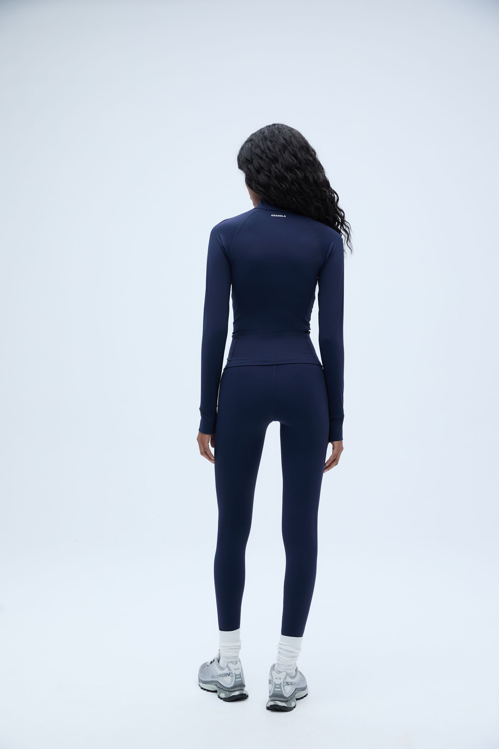 Ultimate Long Sleeve Quarter Zip Top for Men & Women | Comfortable Performance Shirt in Navy Blue | Perfect for Hiking, Running & Outdoor Activities